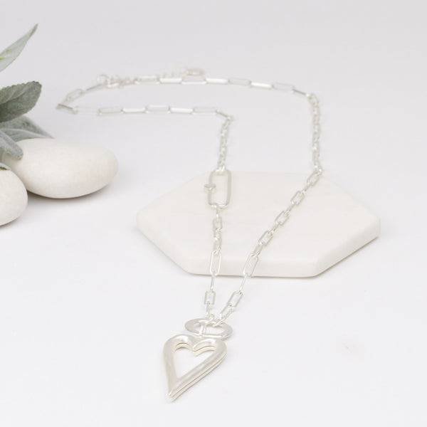 MATT OPEN HEART NECKLACE**