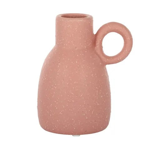 CABOT CERAMIC VASE ROSE