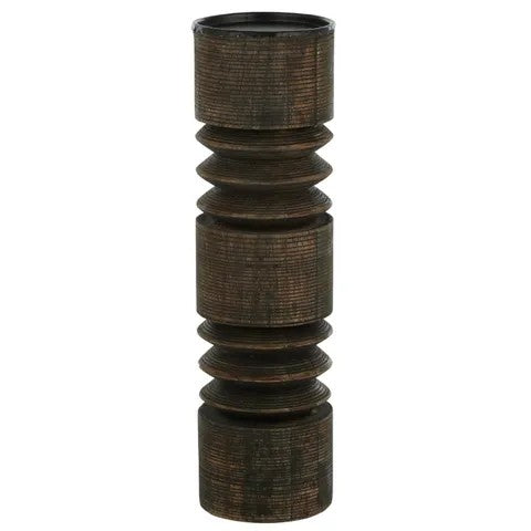 VESPER WOOD CANDLE HOLDER